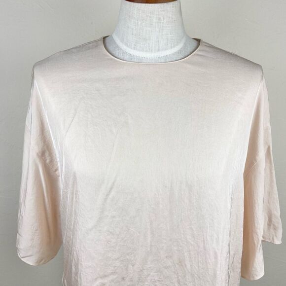 Vince Lace Trim Tee in Pale Alder - Picture 4 of 7